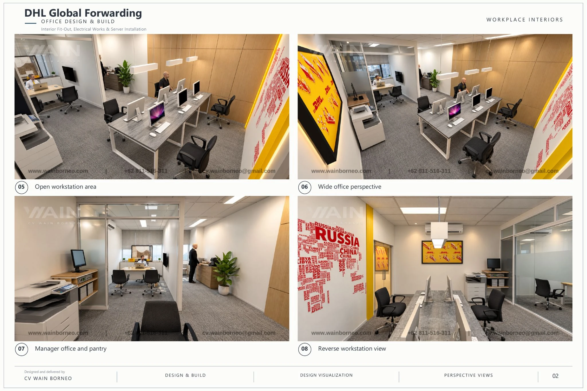 DHL Global Forwarding — Design & Build — 2