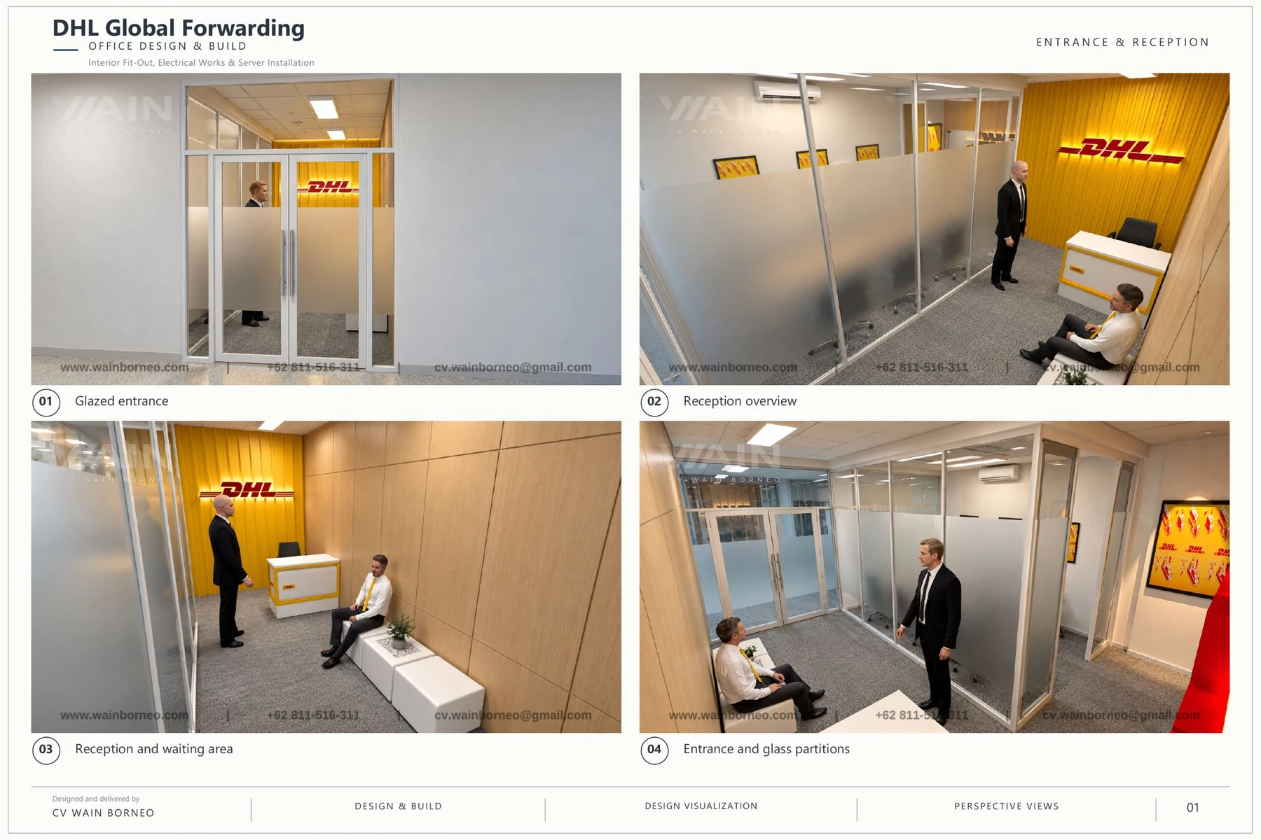 DHL Global Forwarding — Design & Build